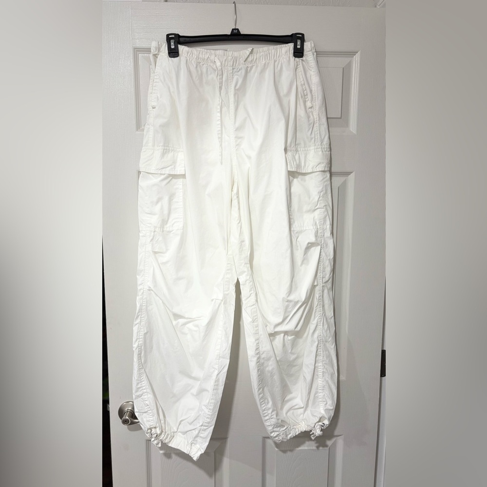 Wild Fable White Track Pants Relaxed Fit